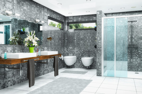 Dusche ohne Duschbecken